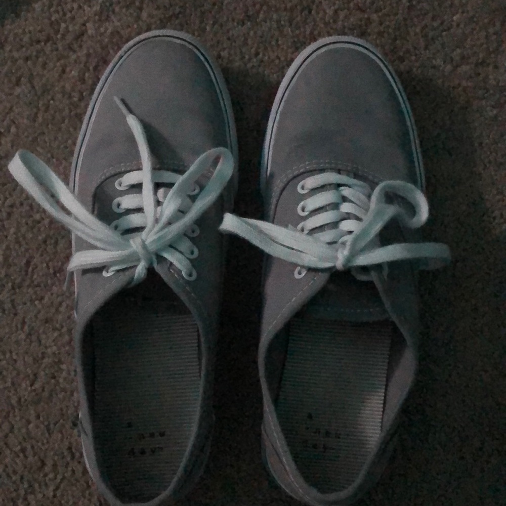 Grey shoes